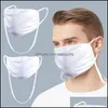 Designermasker ansiktsmasker med maskrem på nackmunnen ER ADTS och barn PM2.5 Anti Dust Washable återanvändbar skyddshållare OOB 94 DH1J0