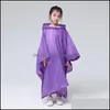 Raincoats Water Proof Emergency Hood Rain Coat Transparent Plast Tjock utomhus forsr￤nning Poncho Rainwear Kid Boy Girl Raincoat Mti C DHT1J
