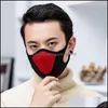 Maschere di design Maschera per bocca unisex Respiratori Anti goccioline Maschere di sicurezza per esterni Rete lavabile Riutilizzabile Disponibile 2 7Jh Uu Drop D Dh8Si