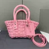 Neue Umhängetasche Klassische Gemüse Korb Totes Umhängetasche Mode Eimer Taschen Für Leder Handtasche Frauen Designer Handtaschen Messenger Tasche