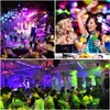 Led Dj Ball Xmas Magic Ball Projector Dropship Home Ktv Wedding Show Led RGB Crystal Effect Lights Sound Activated Laser with Retail Package