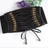 Cinture Donna Cintura ultra super larga Pu Corsetto elastico Moda Vita Abbigliamento Accessori Decorazioni femminili