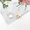 Charms for Keychain Necklace Bracelet Earrings Jewelry Making Supplies Gold Color Animal Panda Starfish Findings & Components Acessories Christmas Gift Wholesale