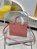 Onthgo MM Bag Women Women Beags Pink on the Go GM Handspag سعة كبيرة في الهواء الطلق متسوق عملاق Monograms