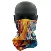 Bandanas Fashion Printing Magic Scarf Tube Bandana Headband Buffs Multi-function Camping Hiking Cycling Face Neck Warmer Cover Men Women