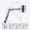 Auto aluminium tablet telefoonstandhouder schaalbare flexibele arm vloerondersteuning voor xiaomi iPad pro12.9 ligstoelbedmontage beugel