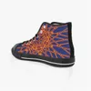 ShoesCanvas Mannen Sneakers Toevallige Custom Schoenen Vrouwen Mode Zwart Oranje Mid Cut Ademend Outdoor Sport Schoen Color22500600
