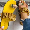 Sandals Fashion Slippers Women 2023 Handmade Girls Pearl Flat Bottom Toe Pineapple Bohemian Style Roman Outdoor Beach Shoes