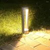 40/60CM Outdoor Stand Pole Column Lawn Light IP54 Waterproof Garden Pillar Lamp Courtyard Pathway Post Bollards