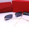 Mens sunglasses designer men women carter glasses fashion classic frameless eyewear square sunglass UV400 eco heatwave eyeglasses 3295816