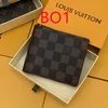 2023 Designer Louis Vuitton Short Purse pour hommes et femmes YSL Short Purse pour femmes Sac à main Gucci en cuir avec boîte