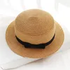 Berretti Cappelli estivi per donna Cappello da spiaggia genitore-bambino Cappello da sole in paglia Sombreri De Sol Chapeau Paille Gorro Cappelli Da Sole Berretti per bambini