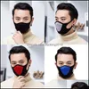 Maschere di design Maschera per bocca unisex Respiratori Anti goccioline Maschere di sicurezza per esterni Rete lavabile Riutilizzabile Disponibile 2 7Jh Uu Drop D Dh8Si