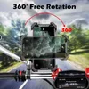 Car Bicycle Motorcycle Phone Holder Automatic Lock Handlebar Mirror Mount Bracket 360 Rotation GPS Bike Stand For iPhone HuaWei