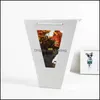 Confezioni regalo Colori Mti Sacchetti regalo Pvc Finestra trasparente Mostra fiori Sacco avvolgente Abbigliamento Imballaggio Mostra borsa Creativa 2 25Xm L1 Drop De Dhvmr