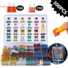 300PCS 5/7/10/15/20/25/30A/35A/40A Car Blade Fuse Kit Mini Small Size Set Suitable For Motorcycle Auto Truck Vehicle Accessories