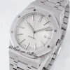 IPF 41 мм 1540 A3120 Automatic Mens Watch Ultra-Thin 9,8 мм серебряной текстурированной набор маркеры.