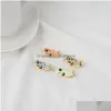 Pins Brooches Little Fish Brooch Pins Cute Enamel Animal Lapel Pin For Women Men Top Dress Co Fashion Jewelry Drop Delivery Dhzwr