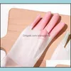 Cleaning Gloves Thickening Wash Clothes Dishes Glove Female Dishwashing Gloves Plastic Latex Twocolor Waterproof Household Kitchen C Dhcla