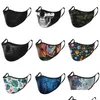 Designer maskers skl mond bloem gezicht maskers rook beschermende mascarilla mode earoops ademende mascherine herbruikbaar kind dhgarden dhicu