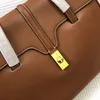 5A Handtaschen Designer Taschen Herren Damen die Tragetaschen Luxus Schulter Reisetasche Kalbsleder Metall Drehverschluss Weiche Innenfächer Große Kapazität