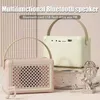 N10 Retro Wireless Bluetooth 5.0 Speaker Classical Desktop Card Subwoofer Loudspeaker Travel Portable Music Player Speakers