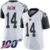 Atacado Cincinnatibengalsmen #14 Andy Dalton 18 A.J.Verde 9 Joe Burrow 85 Tee Higginswomen Youth 100th Limited Jersey