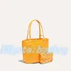 Hobo Mini Anjou Goya Double -Side Shopping Bag Cleo Top Handle Womens Mens Designers يحافظ