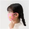 Designer maskeert kinderen Anti Dust Face Mask Herbruikbaar Wasbare mascarilla's Rijke kleur Assasator goed uitzien Keep warme herfst en dhgarden dhqfo