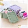 Fabric And Sewing Mti Function Storage Boxes Kits Colourf Portable Household Needle Threads Box Set 15Pcs Sewing Kit Diy Tool 5 7Bx Dhklq