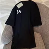 23ss Summer Herr Dam T-shirts Designer Broderade tryck Bokstäver Svart Vit Plus Size T-shirt Klassisk Lös T-shirt Casual Ren bomull Topp Kortärmad