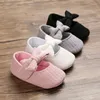 First Walkers Kid Baby Shoes 2022 Spring Sp￤dbarn Sm￥barn Girls Casual Soft Bottom Non-Slip Princess Bow