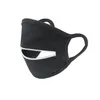 Designer Masks Black Zippers Mascherine Cotton Dust Face Mask Cycling Smoke Protective Fashion Respirator Washable Kids Adts Dhgarden Dh5Jk