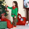 Пижама Дети мальчики девочки для девочек рождественские сета детей эльф эльфи