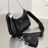 Diseñadores bolsos bolsos de mano Hobo Cross Body Venta de 3 piezas para hombres Luxurys carteras de la dama Totas de hombro de la moda Bolsa de billetera de moda