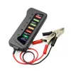 BT001 wiele funkcji narzędzie diagnostyczne 12V Auto cyfrowy Tester akumulatora Alternator 6 diod LED poprawiających bezpieczeństwo jazdy