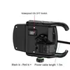 Soporte de cargador inalámbrico Qi de carga rápida para teléfono de motocicleta de 12V para iPhone Xs MAX XR X 8 Samsung Huawei Xiaomi