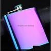 Party Favor Flagon En Acier Inoxydable Métal Homme Pot De Vin Faveurs De Mariage Personnalisées Portable Hip Flask Cadeau Donner Des Amis Frère 15Dy Dhldr