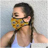 Designer-Masken Zou Ju Gesichtsmaske Staubdicht Waschbar Atmungsaktiv Mode Polychromatisch Faltbar Frau Mann Staub Mundmasken 6 8Fr K2 Dro Dh7G5