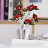 Decorative Figurines Art 2022 Crystal Home Swing Office Lucky Ornament Creative Gift Color Small Tree Decoration Room Decor