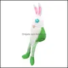 Autres fournitures de fête de fête lapin gnomes filles cadeau d'anniversaire lapin nordique suédois Nisse scandinave nain Pâques longues jambes Gn Dhojo