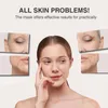 Maschera per il trattamento di bellezza Maschere LED Photon Ringiovanimento della pelle Terapia della luce blu rossa Antirughe per la rimozione delle macchie dell'acne
