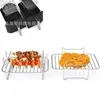 Cookware Accessories Air Fryer Grill Rack Steamer Roasting Racks Kitchen Cooking Tool 27st E3