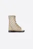 2021 style sheepskin leather Cowskin summer Sandals Ankle Boots booties Hollowedout cut out Casual party Dress shoes peeptoe fla8073240