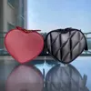 Bolsos de noche Diseñadores Bolsos de hombro Moda Mujer Coabag de lujo Cartera Marcas famosas Bolso Bolsos de mujer Bolso cruzado Cadena de cuero Corazón de amor