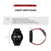 119plus vattentätt smart armband blodtrycksmätare sport runda smart klockklocka fitness tracker