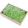 Decorative Flowers DIY Moss Wall Artificial Dried Natural Preserved Floral For Decorating Home Wedding Party Decoration