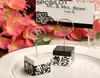 Черно -белый Damask Design Design Wedding Place Владелец карт 25pcslot 2 цвета поставки за 2 дня7400899
