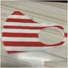 Designer Masks America Flags nacionais Respirador Máscaras de face máscaras reutilizáveis ​​tiras de ventilação mascarilla washi fashi dhep0