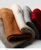 Couvertures en cachemire épais pour homme et femme, châle 60 à 180cm, enveloppe chaude pour homme et femme, écharpe solide, décoration, cadeau, hiver et automne